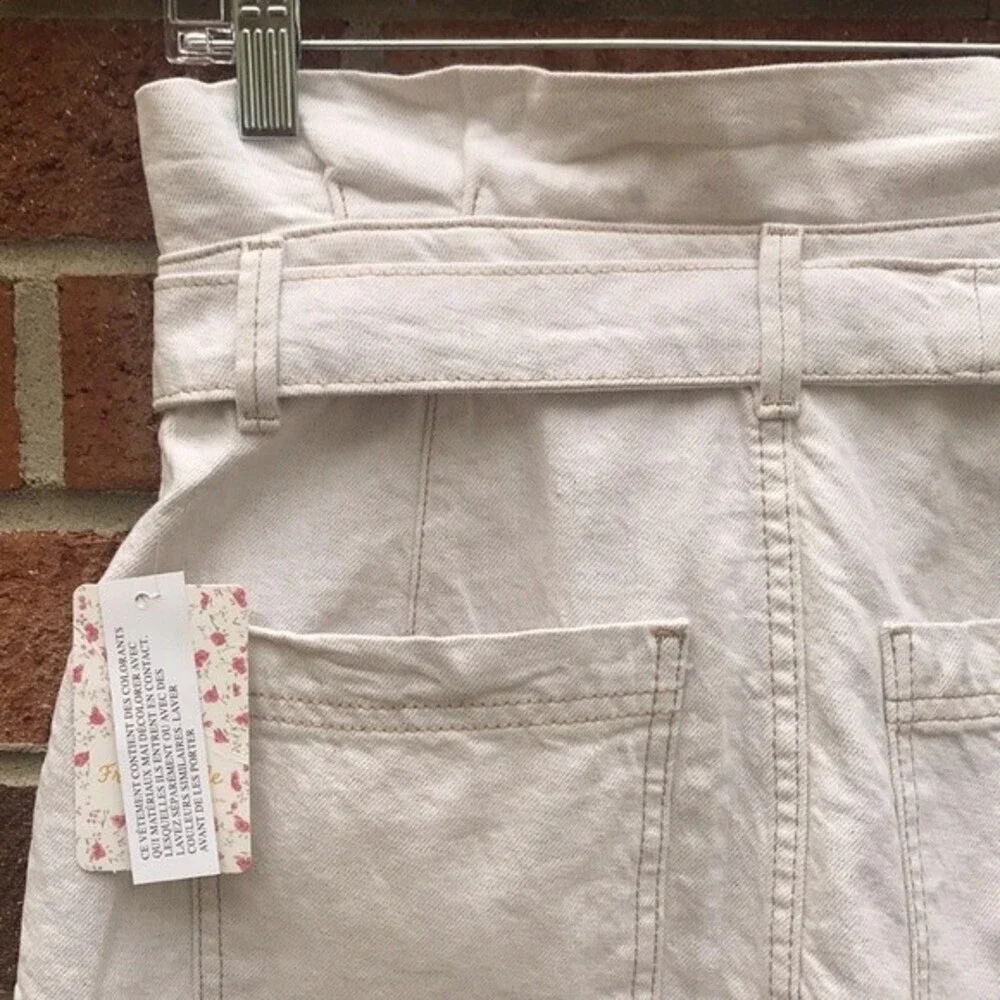 Free People Denim Skirt sz 4 NWT